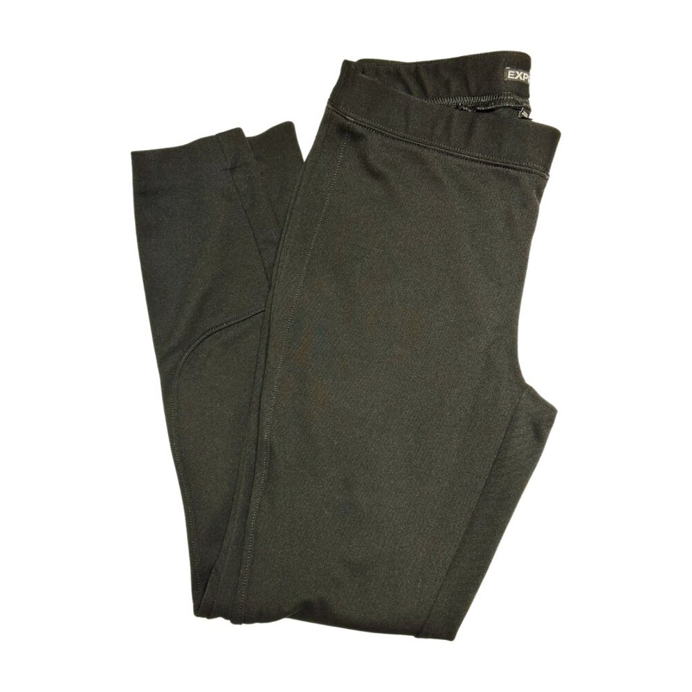 Express High Rise Ankle Skinny Pants Pull-On Full Length Slim Fit Black Size 8